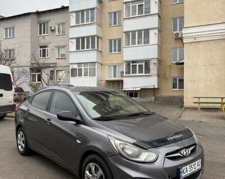 Серый Хендай Акцент, объемом двигателя 1.4 л и пробегом 191 тыс. км за 5450 $, фото 3 на Automoto.ua