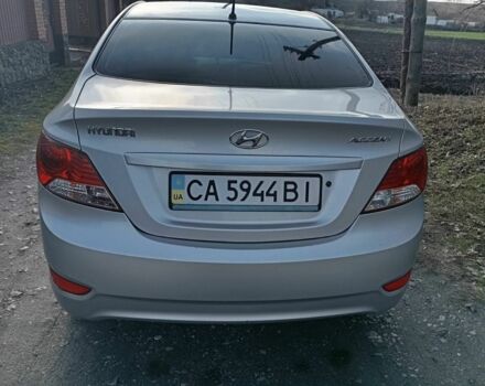 Серый Хендай Акцент, объемом двигателя 1.4 л и пробегом 111 тыс. км за 8100 $, фото 4 на Automoto.ua