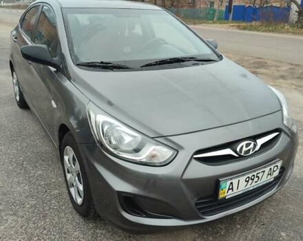 Серый Хендай Акцент, объемом двигателя 1.4 л и пробегом 108 тыс. км за 7500 $, фото 6 на Automoto.ua