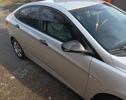 Серый Хендай Акцент, объемом двигателя 1.4 л и пробегом 111 тыс. км за 8100 $, фото 6 на Automoto.ua