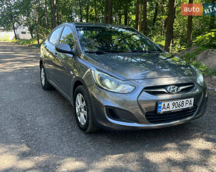 Сірий Хендай Акцент, об'ємом двигуна 1.4 л та пробігом 120 тис. км за 6700 $, фото 7 на Automoto.ua