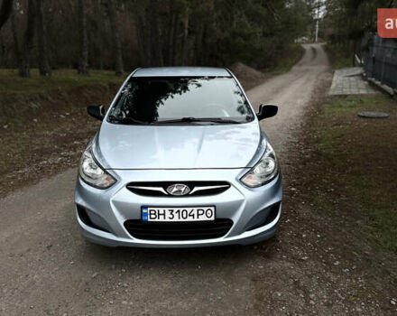 Серый Хендай Акцент, объемом двигателя 1.4 л и пробегом 127 тыс. км за 7000 $, фото 4 на Automoto.ua