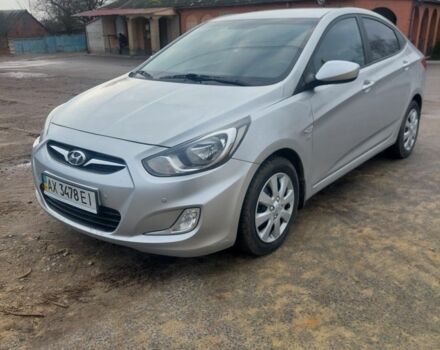 Серый Хендай Акцент, объемом двигателя 1.6 л и пробегом 58 тыс. км за 8500 $, фото 1 на Automoto.ua