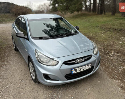 Серый Хендай Акцент, объемом двигателя 1.4 л и пробегом 127 тыс. км за 7000 $, фото 7 на Automoto.ua