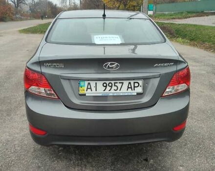 Серый Хендай Акцент, объемом двигателя 1.4 л и пробегом 108 тыс. км за 7500 $, фото 3 на Automoto.ua
