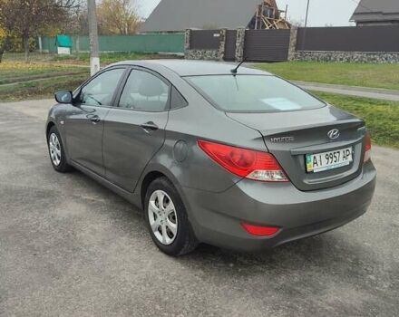 Серый Хендай Акцент, объемом двигателя 1.4 л и пробегом 108 тыс. км за 7500 $, фото 5 на Automoto.ua