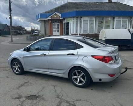 Серый Хендай Акцент, объемом двигателя 1.4 л и пробегом 166 тыс. км за 7150 $, фото 2 на Automoto.ua