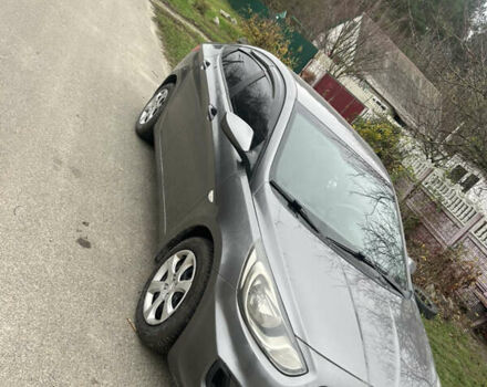 Серый Хендай Акцент, объемом двигателя 1.4 л и пробегом 200 тыс. км за 5750 $, фото 1 на Automoto.ua