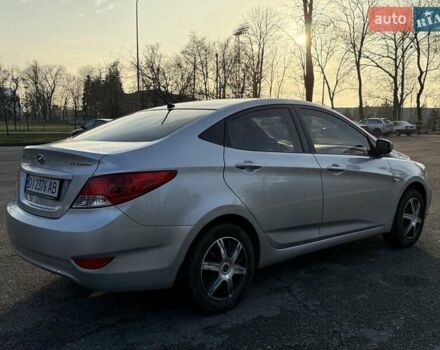 Серый Хендай Акцент, объемом двигателя 1.4 л и пробегом 141 тыс. км за 6900 $, фото 2 на Automoto.ua