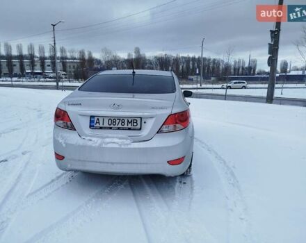 Сірий Хендай Акцент, об'ємом двигуна 1.4 л та пробігом 216 тис. км за 6850 $, фото 4 на Automoto.ua
