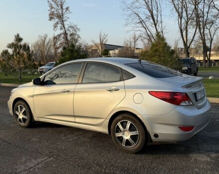 Серый Хендай Акцент, объемом двигателя 1.4 л и пробегом 142 тыс. км за 6900 $, фото 2 на Automoto.ua