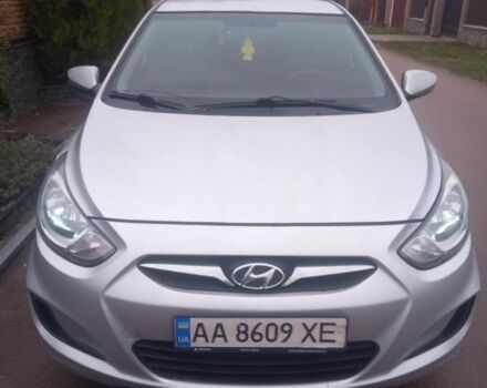 Серый Хендай Акцент, объемом двигателя 1.4 л и пробегом 275 тыс. км за 5800 $, фото 5 на Automoto.ua