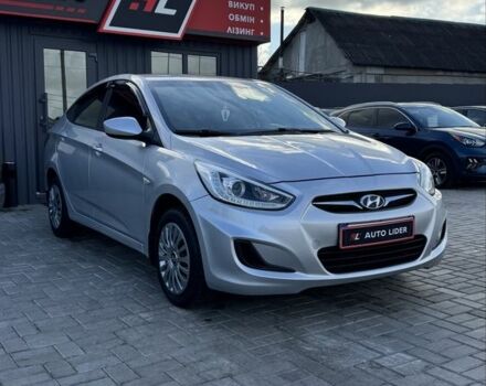 Серый Хендай Акцент, объемом двигателя 1.4 л и пробегом 156 тыс. км за 7400 $, фото 1 на Automoto.ua