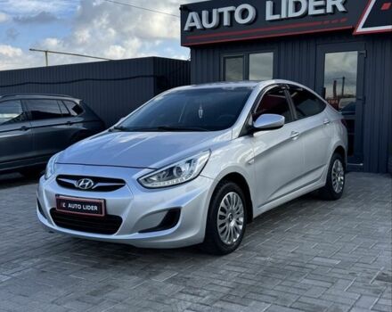 Серый Хендай Акцент, объемом двигателя 1.4 л и пробегом 156 тыс. км за 7400 $, фото 7 на Automoto.ua