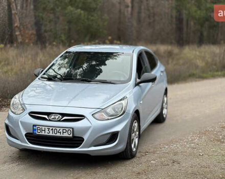 Серый Хендай Акцент, объемом двигателя 1.4 л и пробегом 127 тыс. км за 7000 $, фото 8 на Automoto.ua