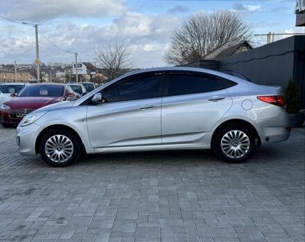 Серый Хендай Акцент, объемом двигателя 1.4 л и пробегом 156 тыс. км за 7400 $, фото 6 на Automoto.ua