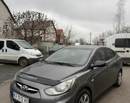 Серый Хендай Акцент, объемом двигателя 1.4 л и пробегом 191 тыс. км за 5450 $, фото 1 на Automoto.ua