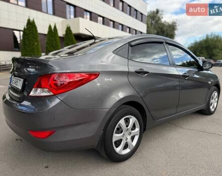 Сірий Хендай Акцент, об'ємом двигуна 1.4 л та пробігом 93 тис. км за 9990 $, фото 7 на Automoto.ua