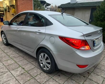 Серый Хендай Акцент, объемом двигателя 1.4 л и пробегом 162 тыс. км за 8800 $, фото 5 на Automoto.ua