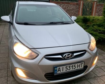 Серый Хендай Акцент, объемом двигателя 1.4 л и пробегом 162 тыс. км за 8800 $, фото 2 на Automoto.ua