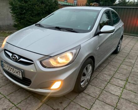 Серый Хендай Акцент, объемом двигателя 1.4 л и пробегом 162 тыс. км за 8800 $, фото 4 на Automoto.ua