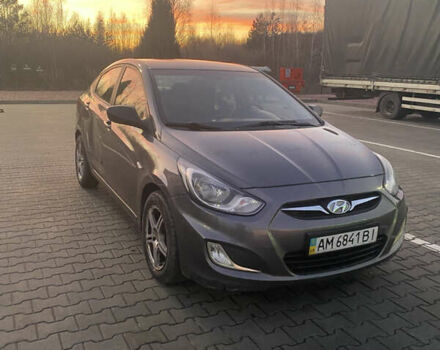Сірий Хендай Акцент, об'ємом двигуна 1.4 л та пробігом 150 тис. км за 7000 $, фото 24 на Automoto.ua