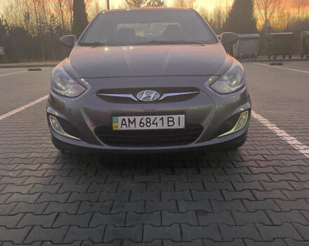 Сірий Хендай Акцент, об'ємом двигуна 1.4 л та пробігом 150 тис. км за 7000 $, фото 25 на Automoto.ua