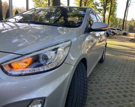 Серый Хендай Акцент, объемом двигателя 1.4 л и пробегом 117 тыс. км за 10100 $, фото 6 на Automoto.ua