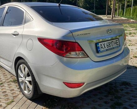 Серый Хендай Акцент, объемом двигателя 1.4 л и пробегом 117 тыс. км за 10100 $, фото 5 на Automoto.ua