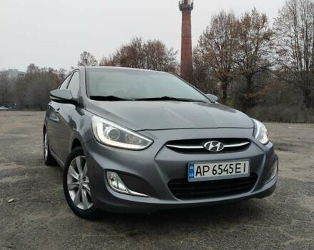 Серый Хендай Акцент, объемом двигателя 1.37 л и пробегом 115 тыс. км за 9800 $, фото 4 на Automoto.ua