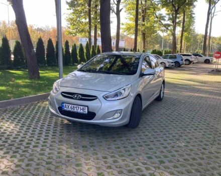 Серый Хендай Акцент, объемом двигателя 1.4 л и пробегом 117 тыс. км за 10100 $, фото 2 на Automoto.ua