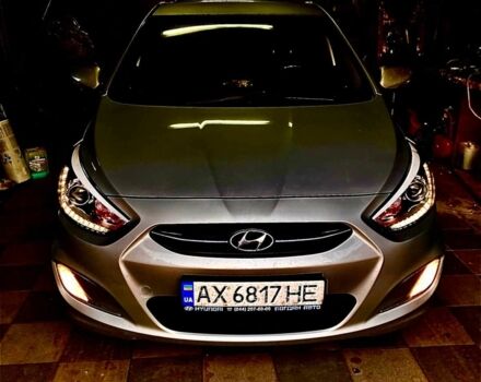 Серый Хендай Акцент, объемом двигателя 1.4 л и пробегом 117 тыс. км за 10100 $, фото 15 на Automoto.ua