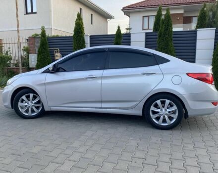 Серый Хендай Акцент, объемом двигателя 1.4 л и пробегом 86 тыс. км за 10950 $, фото 4 на Automoto.ua