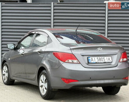 Сірий Хендай Акцент, об'ємом двигуна 1.4 л та пробігом 140 тис. км за 8200 $, фото 5 на Automoto.ua