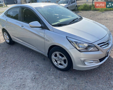 Серый Хендай Акцент, объемом двигателя 1.4 л и пробегом 159 тыс. км за 7500 $, фото 5 на Automoto.ua