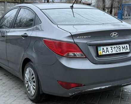 Серый Хендай Акцент, объемом двигателя 1.4 л и пробегом 170 тыс. км за 5700 $, фото 2 на Automoto.ua