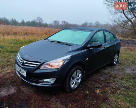 Сірий Хендай Акцент, об'ємом двигуна 1.4 л та пробігом 121 тис. км за 7500 $, фото 1 на Automoto.ua