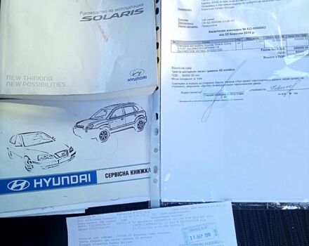 Сірий Хендай Акцент, об'ємом двигуна 1.4 л та пробігом 38 тис. км за 12500 $, фото 10 на Automoto.ua