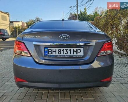 Серый Хендай Акцент, объемом двигателя 1.4 л и пробегом 61 тыс. км за 11300 $, фото 12 на Automoto.ua