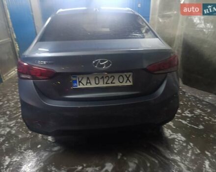 Серый Хендай Акцент, объемом двигателя 1.4 л и пробегом 140 тыс. км за 13800 $, фото 7 на Automoto.ua