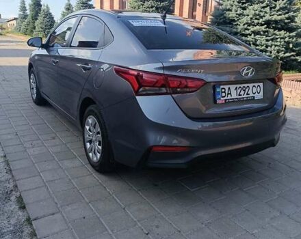 Серый Хендай Акцент, объемом двигателя 1.37 л и пробегом 36 тыс. км за 11500 $, фото 1 на Automoto.ua