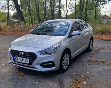 Серый Хендай Акцент, объемом двигателя 1.37 л и пробегом 75 тыс. км за 9700 $, фото 2 на Automoto.ua
