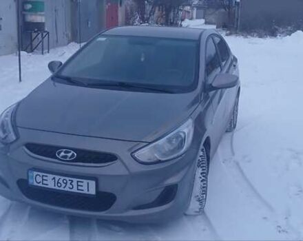 Серый Хендай Акцент, объемом двигателя 1.4 л и пробегом 116 тыс. км за 9000 $, фото 5 на Automoto.ua