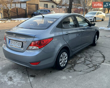 Сірий Хендай Акцент, об'ємом двигуна 1.37 л та пробігом 44 тис. км за 9400 $, фото 4 на Automoto.ua