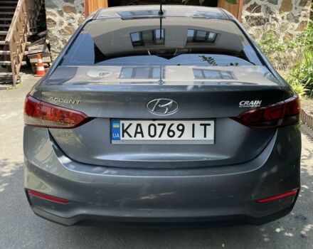 Серый Хендай Акцент, объемом двигателя 1.6 л и пробегом 115 тыс. км за 12000 $, фото 4 на Automoto.ua