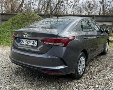 Серый Хендай Акцент, объемом двигателя 1.4 л и пробегом 52 тыс. км за 11400 $, фото 1 на Automoto.ua