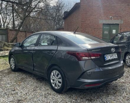 Серый Хендай Акцент, объемом двигателя 1.4 л и пробегом 52 тыс. км за 11400 $, фото 2 на Automoto.ua