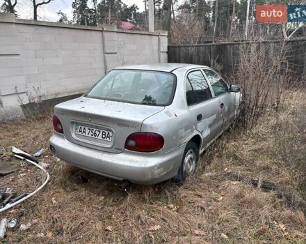 Сірий Хендай Акцент, об'ємом двигуна 1.5 л та пробігом 280 тис. км за 600 $, фото 1 на Automoto.ua