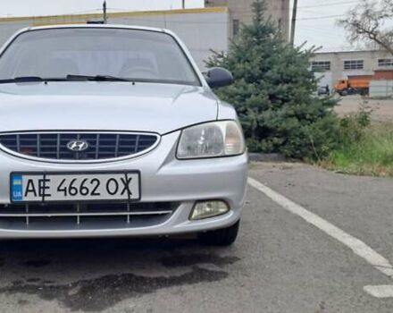 Сірий Хендай Акцент, об'ємом двигуна 1.5 л та пробігом 287 тис. км за 3500 $, фото 1 на Automoto.ua