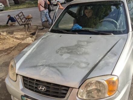 Сірий Хендай Акцент, об'ємом двигуна 0 л та пробігом 338 тис. км за 1200 $, фото 1 на Automoto.ua